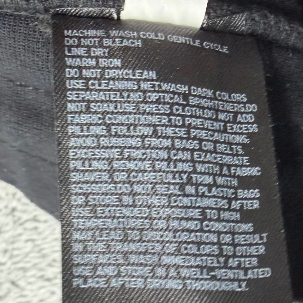 Uniqlo Joggers Mens Medium 30X30 Black Dry Stretch Sweatpants Zip Pockets
